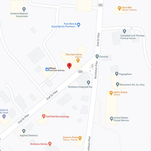 Home Pediatric Care Group P C   Richboro Map 